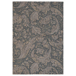 Morris & Co Bachelors Button Rug, Brown